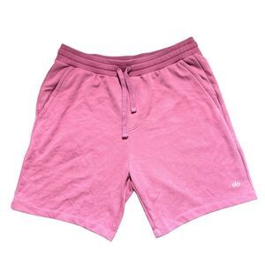 Alo lounge core chill French terry shorts men's Sz XL